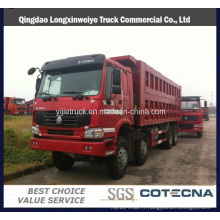 Capacité de camion de benne de Sinotruck HOWO 8X4 371HP 22cbm